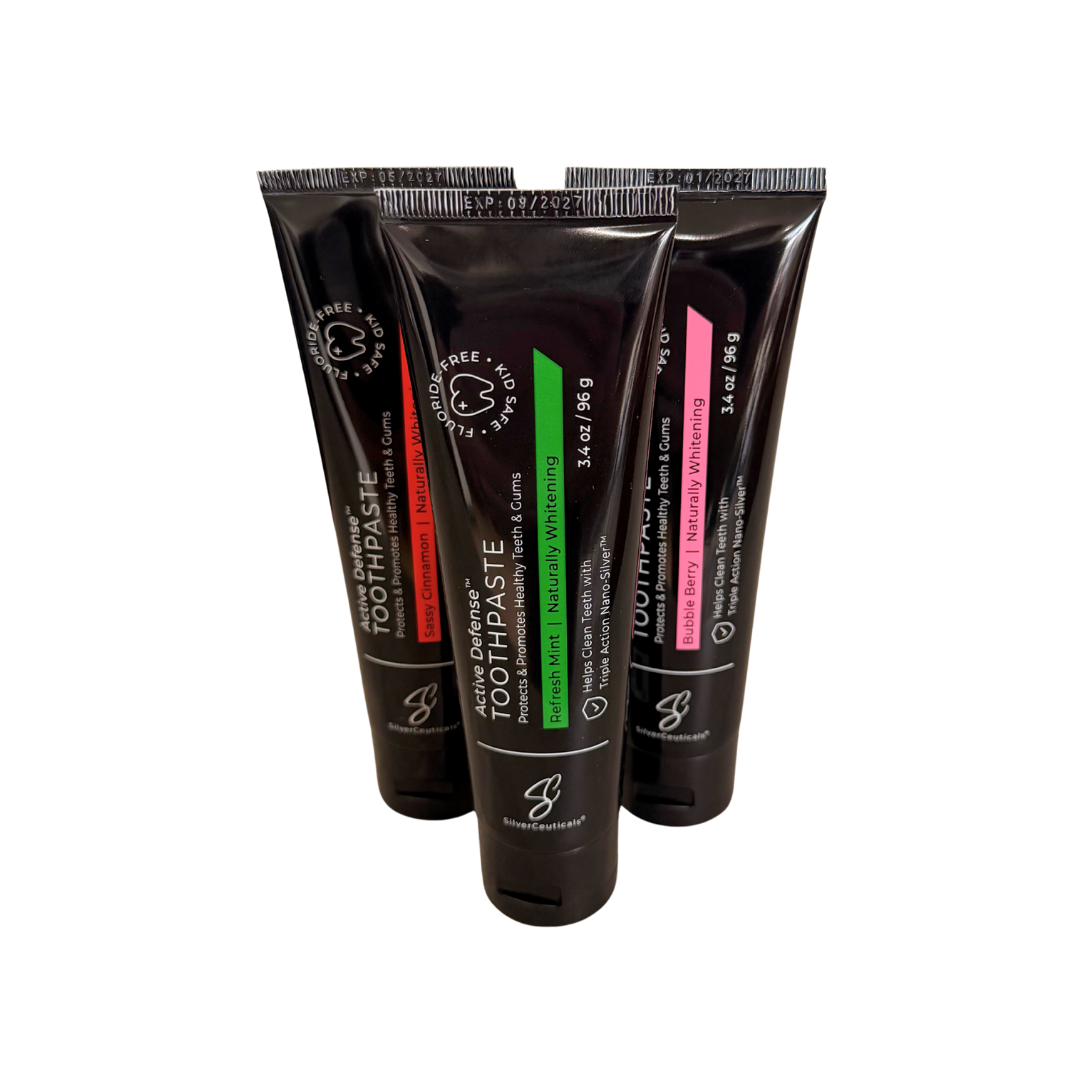 Active Defense Toothpaste – SilverCeuticals