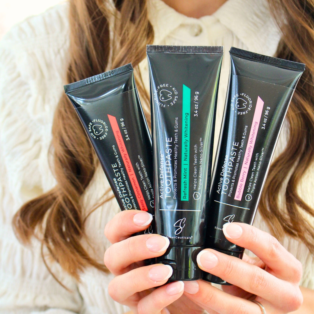 Active Defense Toothpaste – SilverCeuticals