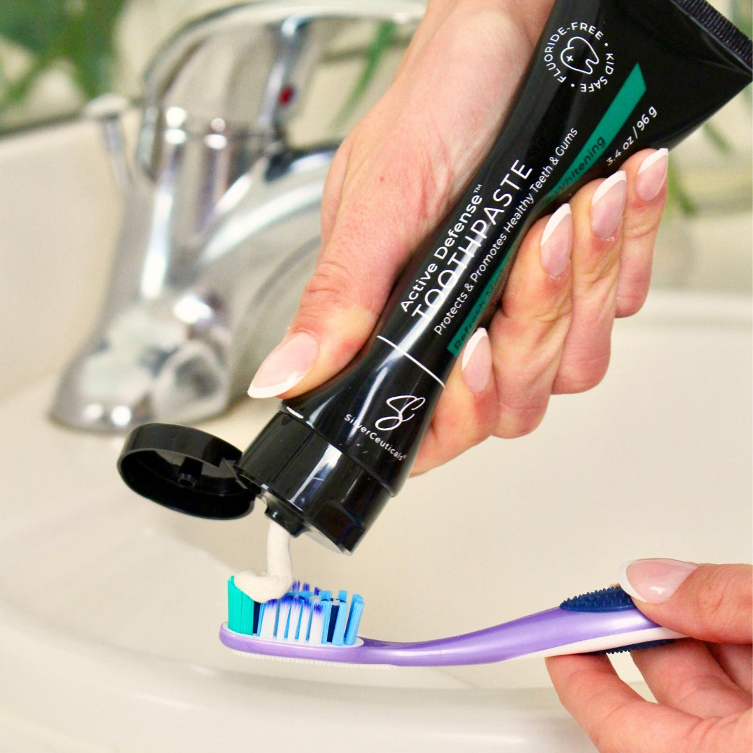 Active Defense Toothpaste – SilverCeuticals